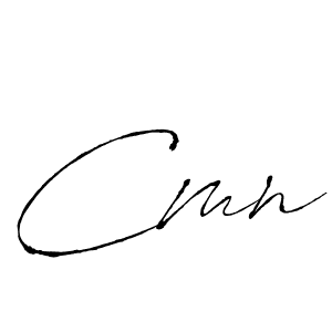 Make a beautiful signature design for name Cmn. With this signature (Antro_Vectra) style, you can create a handwritten signature for free. Cmn signature style 6 images and pictures png