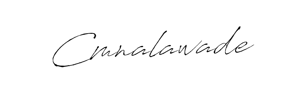 The best way (Antro_Vectra) to make a short signature is to pick only two or three words in your name. The name Cmnalawade include a total of six letters. For converting this name. Cmnalawade signature style 6 images and pictures png