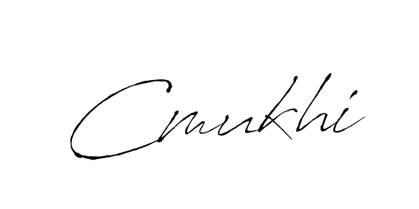 Antro_Vectra is a professional signature style that is perfect for those who want to add a touch of class to their signature. It is also a great choice for those who want to make their signature more unique. Get Cmukhi name to fancy signature for free. Cmukhi signature style 6 images and pictures png