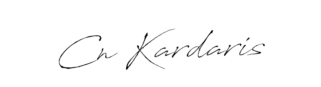You should practise on your own different ways (Antro_Vectra) to write your name (Cn Kardaris) in signature. don't let someone else do it for you. Cn Kardaris signature style 6 images and pictures png