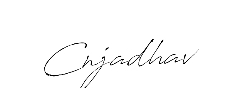 This is the best signature style for the Cnjadhav name. Also you like these signature font (Antro_Vectra). Mix name signature. Cnjadhav signature style 6 images and pictures png