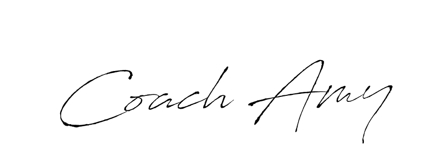 Also You can easily find your signature by using the search form. We will create Coach Amy name handwritten signature images for you free of cost using Antro_Vectra sign style. Coach Amy signature style 6 images and pictures png