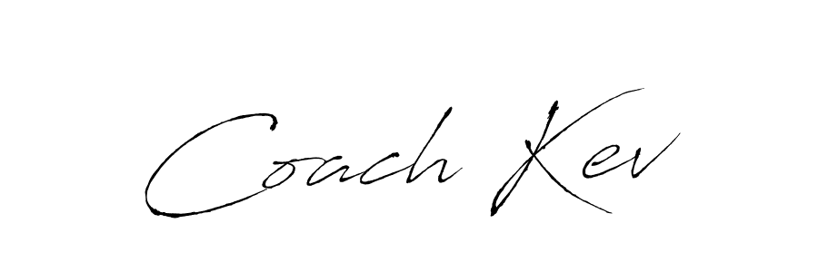 How to Draw Coach Kev signature style? Antro_Vectra is a latest design signature styles for name Coach Kev. Coach Kev signature style 6 images and pictures png
