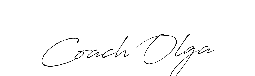 Make a beautiful signature design for name Coach Olga. Use this online signature maker to create a handwritten signature for free. Coach Olga signature style 6 images and pictures png