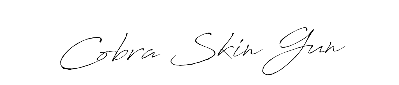 Make a beautiful signature design for name Cobra Skin Gun. Use this online signature maker to create a handwritten signature for free. Cobra Skin Gun signature style 6 images and pictures png