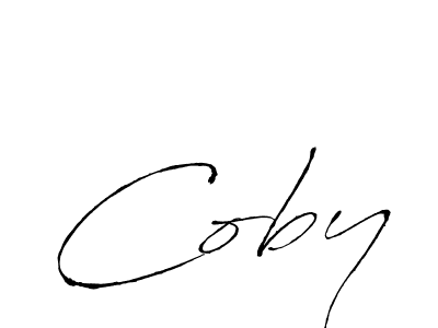 Similarly Antro_Vectra is the best handwritten signature design. Signature creator online .You can use it as an online autograph creator for name Coby. Coby signature style 6 images and pictures png