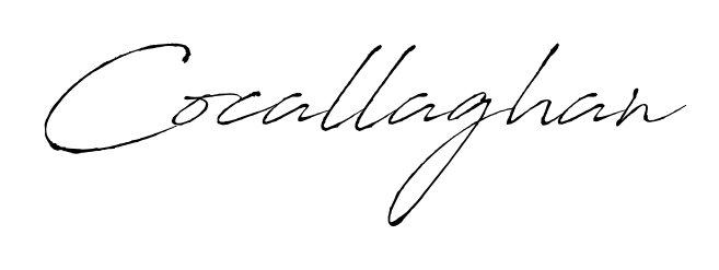 It looks like you need a new signature style for name Cocallaghan. Design unique handwritten (Antro_Vectra) signature with our free signature maker in just a few clicks. Cocallaghan signature style 6 images and pictures png