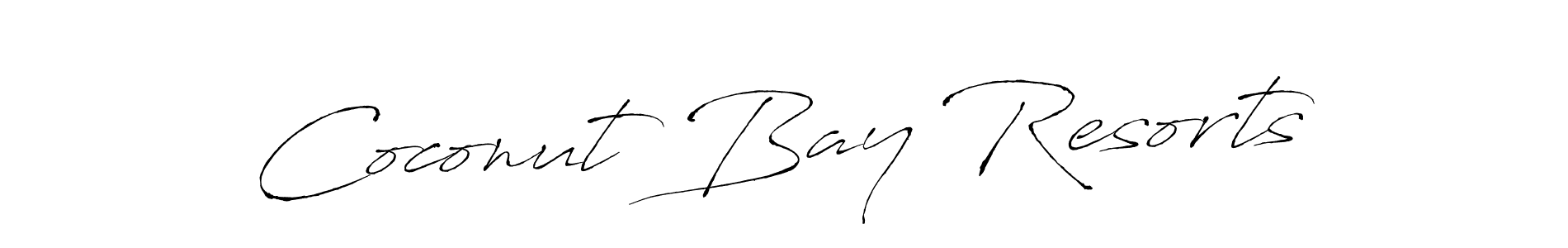 See photos of Coconut Bay Resorts official signature by Spectra . Check more albums & portfolios. Read reviews & check more about Antro_Vectra font. Coconut Bay Resorts signature style 6 images and pictures png