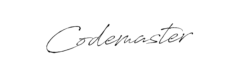 Make a beautiful signature design for name Codemaster. With this signature (Antro_Vectra) style, you can create a handwritten signature for free. Codemaster signature style 6 images and pictures png