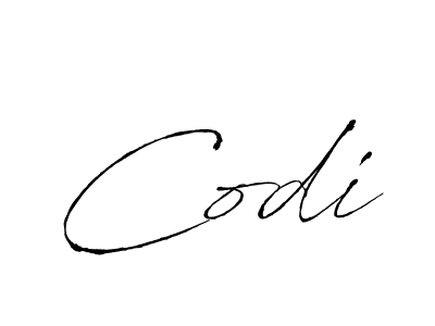 You should practise on your own different ways (Antro_Vectra) to write your name (Codi) in signature. don't let someone else do it for you. Codi signature style 6 images and pictures png