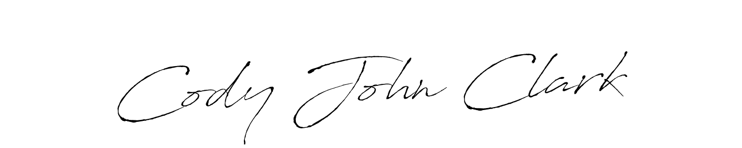 How to make Cody John Clark signature? Antro_Vectra is a professional autograph style. Create handwritten signature for Cody John Clark name. Cody John Clark signature style 6 images and pictures png