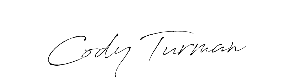 How to make Cody Turman name signature. Use Antro_Vectra style for creating short signs online. This is the latest handwritten sign. Cody Turman signature style 6 images and pictures png