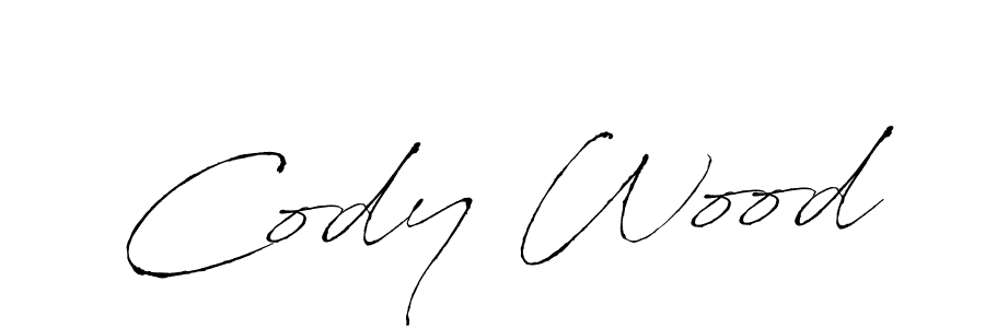 Cody Wood stylish signature style. Best Handwritten Sign (Antro_Vectra) for my name. Handwritten Signature Collection Ideas for my name Cody Wood. Cody Wood signature style 6 images and pictures png