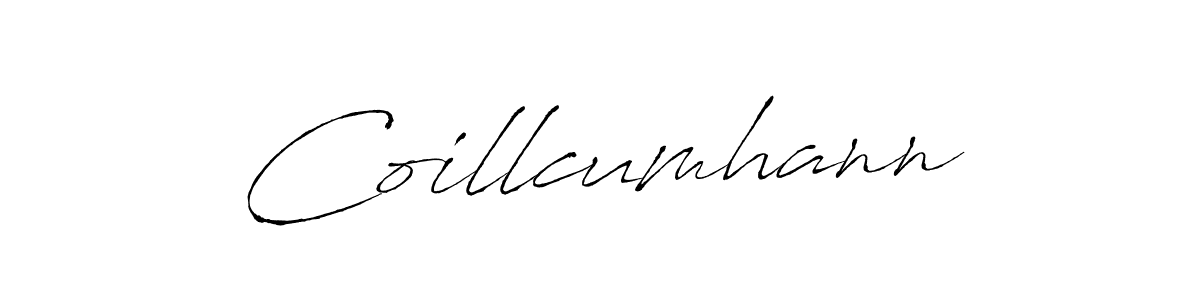 Design your own signature with our free online signature maker. With this signature software, you can create a handwritten (Antro_Vectra) signature for name Coillcumhann. Coillcumhann signature style 6 images and pictures png