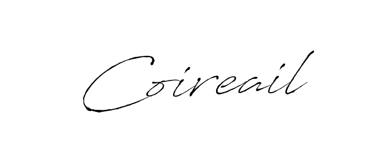 Once you've used our free online signature maker to create your best signature Antro_Vectra style, it's time to enjoy all of the benefits that Coireail name signing documents. Coireail signature style 6 images and pictures png