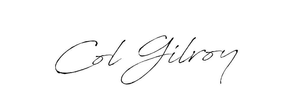 Best and Professional Signature Style for Col Gilroy. Antro_Vectra Best Signature Style Collection. Col Gilroy signature style 6 images and pictures png