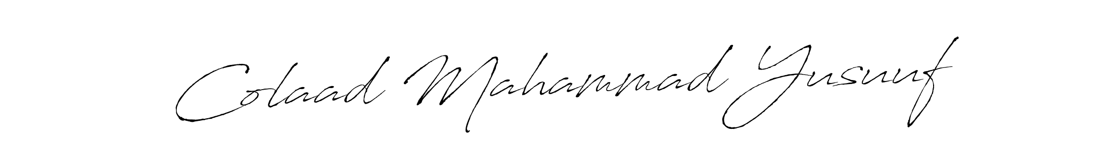 Best and Professional Signature Style for Colaad Mahammad Yusuuf. Antro_Vectra Best Signature Style Collection. Colaad Mahammad Yusuuf signature style 6 images and pictures png