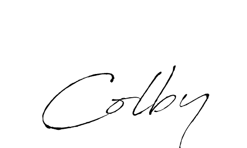 You should practise on your own different ways (Antro_Vectra) to write your name (Colby) in signature. don't let someone else do it for you. Colby signature style 6 images and pictures png