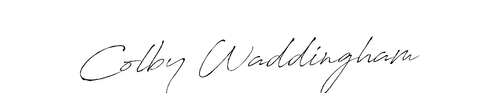 Make a beautiful signature design for name Colby Waddingham. Use this online signature maker to create a handwritten signature for free. Colby Waddingham signature style 6 images and pictures png