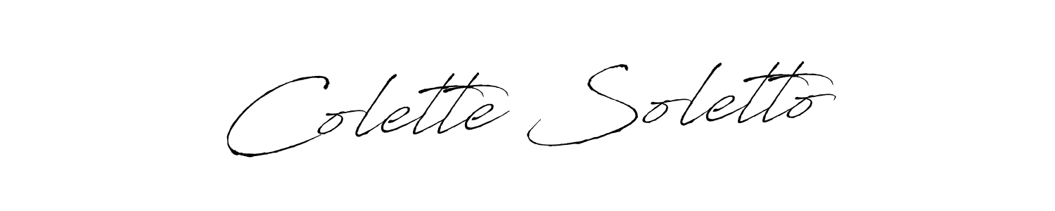 Check out images of Autograph of Colette Soletto name. Actor Colette Soletto Signature Style. Antro_Vectra is a professional sign style online. Colette Soletto signature style 6 images and pictures png