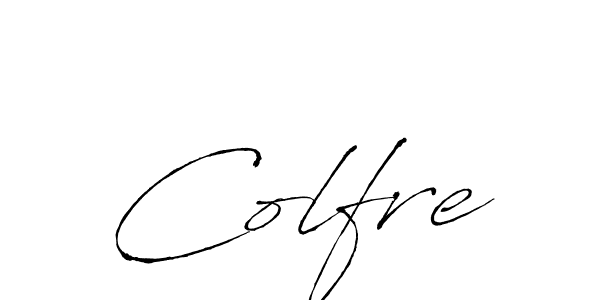 Create a beautiful signature design for name Colfre. With this signature (Antro_Vectra) fonts, you can make a handwritten signature for free. Colfre signature style 6 images and pictures png