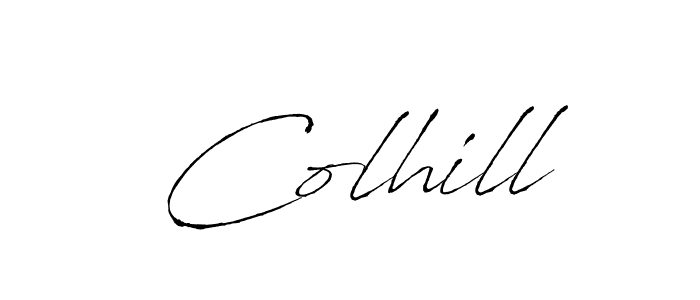 Similarly Antro_Vectra is the best handwritten signature design. Signature creator online .You can use it as an online autograph creator for name Colhill. Colhill signature style 6 images and pictures png