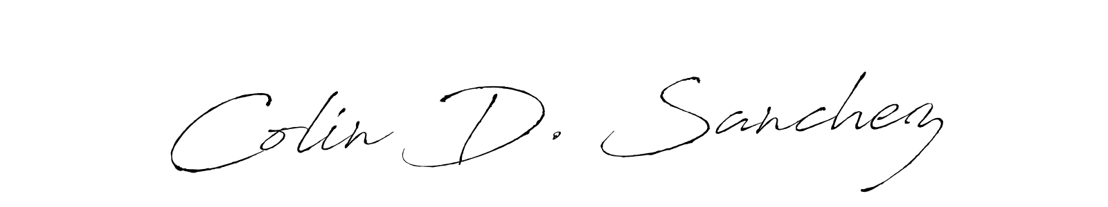 Best and Professional Signature Style for Colin D. Sanchez. Antro_Vectra Best Signature Style Collection. Colin D. Sanchez signature style 6 images and pictures png
