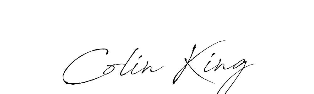 How to make Colin King name signature. Use Antro_Vectra style for creating short signs online. This is the latest handwritten sign. Colin King signature style 6 images and pictures png