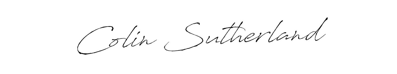 How to make Colin Sutherland signature? Antro_Vectra is a professional autograph style. Create handwritten signature for Colin Sutherland name. Colin Sutherland signature style 6 images and pictures png