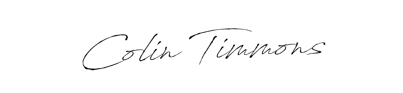 Also we have Colin Timmons name is the best signature style. Create professional handwritten signature collection using Antro_Vectra autograph style. Colin Timmons signature style 6 images and pictures png