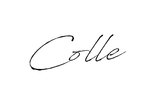 Once you've used our free online signature maker to create your best signature Antro_Vectra style, it's time to enjoy all of the benefits that Colle name signing documents. Colle signature style 6 images and pictures png