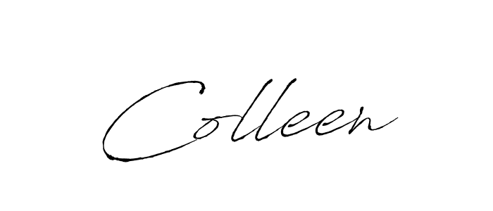 How to make Colleen name signature. Use Antro_Vectra style for creating short signs online. This is the latest handwritten sign. Colleen signature style 6 images and pictures png