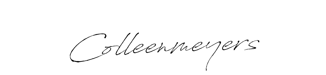 Make a beautiful signature design for name Colleenmeyers. With this signature (Antro_Vectra) style, you can create a handwritten signature for free. Colleenmeyers signature style 6 images and pictures png