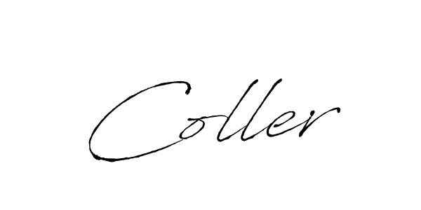 Once you've used our free online signature maker to create your best signature Antro_Vectra style, it's time to enjoy all of the benefits that Coller name signing documents. Coller signature style 6 images and pictures png