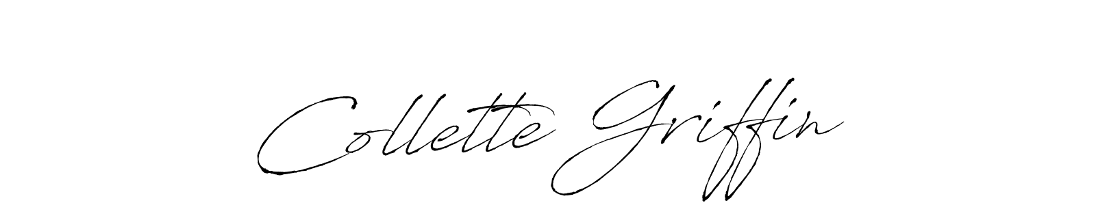 Create a beautiful signature design for name Collette Griffin. With this signature (Antro_Vectra) fonts, you can make a handwritten signature for free. Collette Griffin signature style 6 images and pictures png