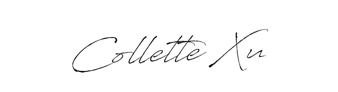 How to make Collette Xu name signature. Use Antro_Vectra style for creating short signs online. This is the latest handwritten sign. Collette Xu signature style 6 images and pictures png