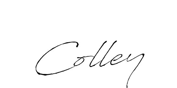 How to make Colley name signature. Use Antro_Vectra style for creating short signs online. This is the latest handwritten sign. Colley signature style 6 images and pictures png