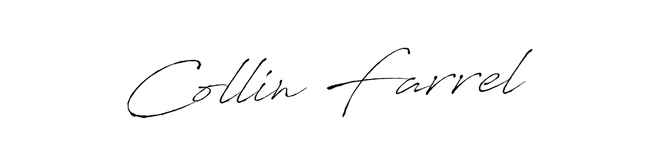 Also we have Collin Farrel name is the best signature style. Create professional handwritten signature collection using Antro_Vectra autograph style. Collin Farrel signature style 6 images and pictures png