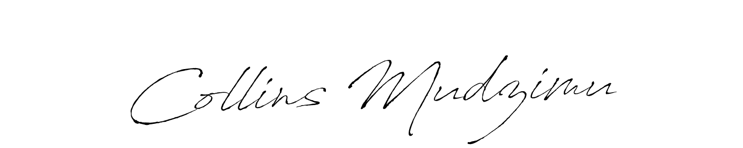 How to make Collins Mudzimu signature? Antro_Vectra is a professional autograph style. Create handwritten signature for Collins Mudzimu name. Collins Mudzimu signature style 6 images and pictures png