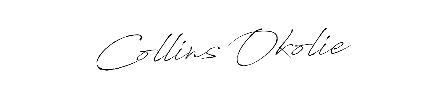 Also You can easily find your signature by using the search form. We will create Collins Okolie name handwritten signature images for you free of cost using Antro_Vectra sign style. Collins Okolie signature style 6 images and pictures png