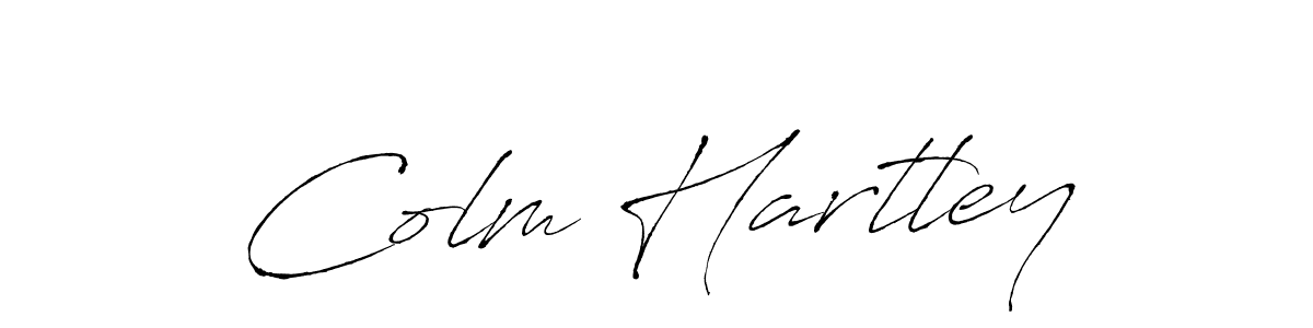 It looks lik you need a new signature style for name Colm Hartley. Design unique handwritten (Antro_Vectra) signature with our free signature maker in just a few clicks. Colm Hartley signature style 6 images and pictures png