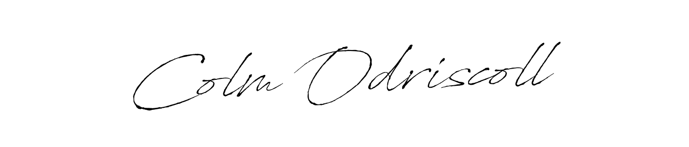 Design your own signature with our free online signature maker. With this signature software, you can create a handwritten (Antro_Vectra) signature for name Colm Odriscoll. Colm Odriscoll signature style 6 images and pictures png