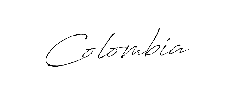 The best way (Antro_Vectra) to make a short signature is to pick only two or three words in your name. The name Colombia include a total of six letters. For converting this name. Colombia signature style 6 images and pictures png