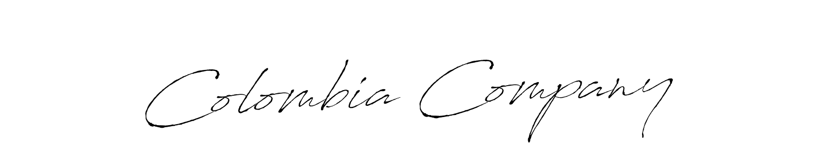 Similarly Antro_Vectra is the best handwritten signature design. Signature creator online .You can use it as an online autograph creator for name Colombia Company. Colombia Company signature style 6 images and pictures png