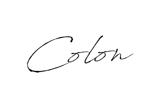 Similarly Antro_Vectra is the best handwritten signature design. Signature creator online .You can use it as an online autograph creator for name Colon. Colon signature style 6 images and pictures png