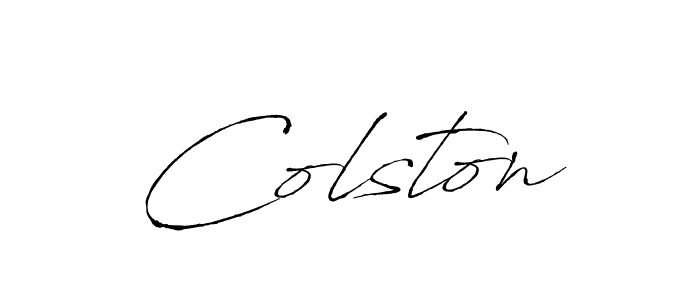 Also we have Colston name is the best signature style. Create professional handwritten signature collection using Antro_Vectra autograph style. Colston signature style 6 images and pictures png