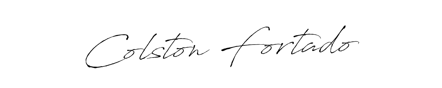 How to make Colston Fortado signature? Antro_Vectra is a professional autograph style. Create handwritten signature for Colston Fortado name. Colston Fortado signature style 6 images and pictures png