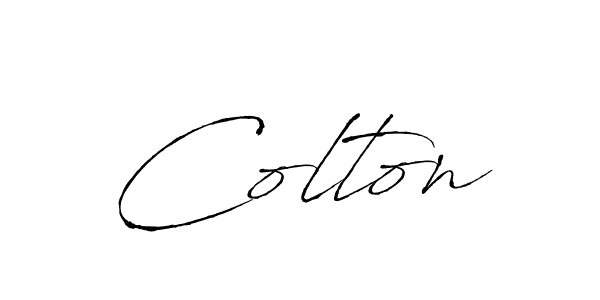 How to make Colton name signature. Use Antro_Vectra style for creating short signs online. This is the latest handwritten sign. Colton signature style 6 images and pictures png