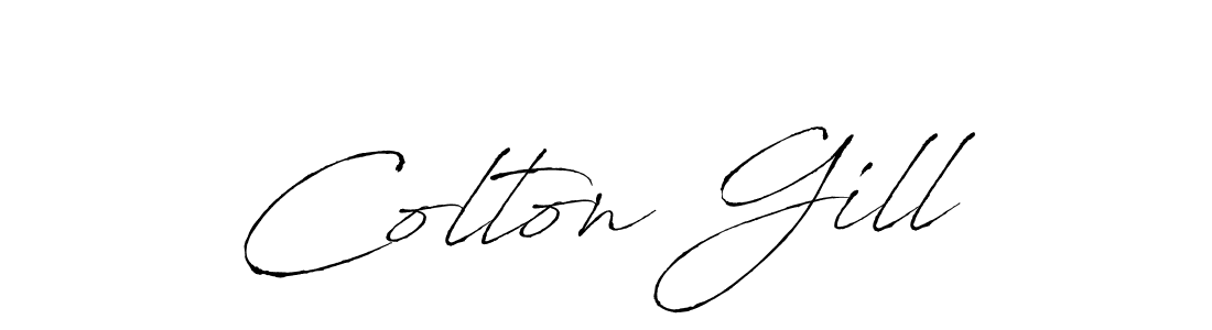 How to make Colton Gill signature? Antro_Vectra is a professional autograph style. Create handwritten signature for Colton Gill name. Colton Gill signature style 6 images and pictures png