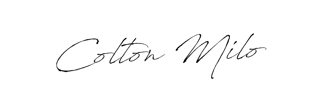 You can use this online signature creator to create a handwritten signature for the name Colton Milo. This is the best online autograph maker. Colton Milo signature style 6 images and pictures png